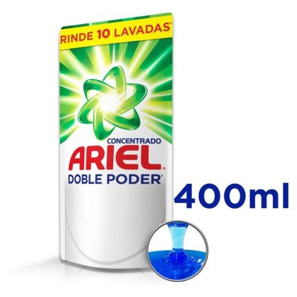ARIEL LIQUIDO DOBLE PODER 400ML