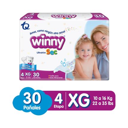 PAÑAL WINNY ETAPA 4 30 UNIDADES