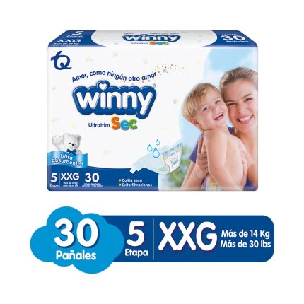 PAÑAL WINNY ETAPA 5 30 UNIDADES