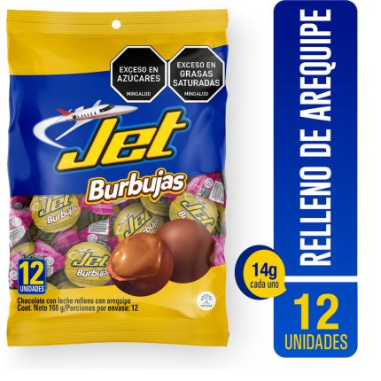 JET BURBUJAS 12 UNIDADES
