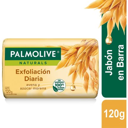 PALMOLIVE AVENA Y AZUCAR MORENA 120G