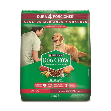 DOG CHOW ADULTO MEDIANOS Y GRANDES 475G