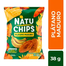NATUCHIPS PLATANO MADURO 38G