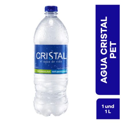 AGUA CRISTAL 1L
