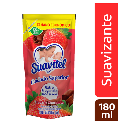 SUAVITEL FRESAS Y CHOCOLATE 180ML