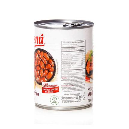 FRIJOLES ANTIOQUEÑOS ZENU 580G