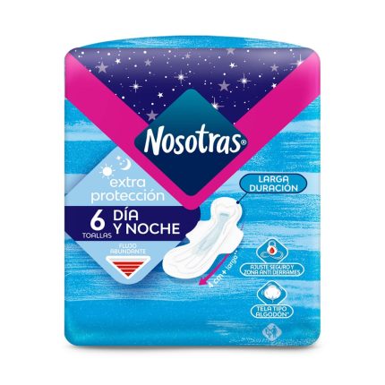 NOSOTRAS TOALLAS EXTRA PROTECCION 6 UNIDADES