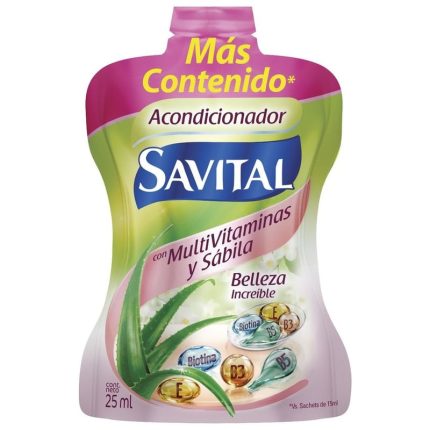 SAVITAL MULTIVITAMINAS ACONDICIONADOR 25ML