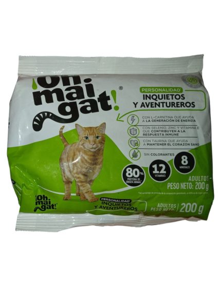 OHMAIGAT INQUIETOS Y AVENTUREROS 200G