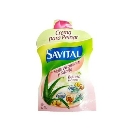 CREMA PARA PEINAR SAVITAL CON MULTIVITAMINAS 23ML