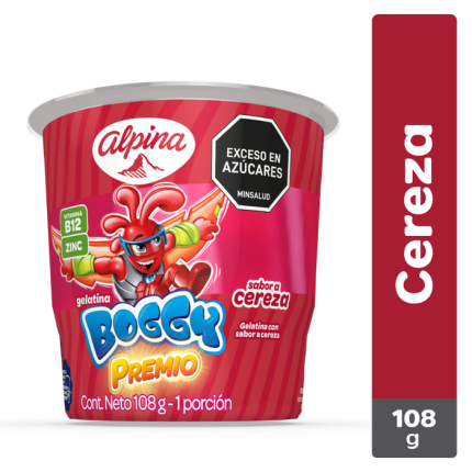 GELATINA BOGUI CEREZA 108G