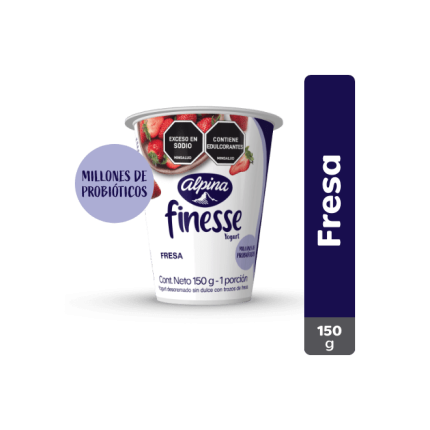 FINESSE ALPINA FRESA 150G