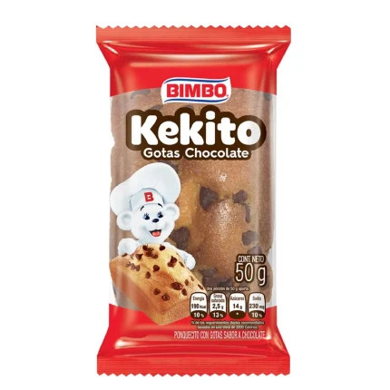 KEKITOS GOTAS DE CHOCOLATE