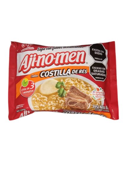 AJI-NO-MEN COSTILLA DE RES 80G