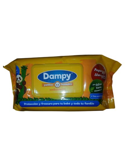 PAÑITO HUMEDOS DAMPY X102