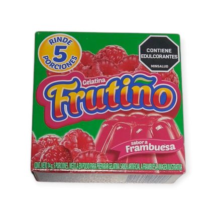 GELATINA FRUTIÑO FRAMBUESA 14G