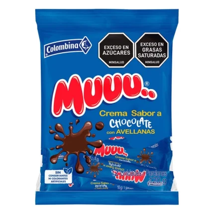 CHOCOLATE DERRETIDO MUUU.. 12 UNIDADES