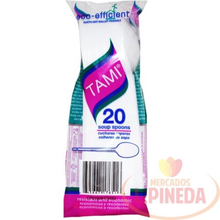 CUCHARAS DESEHABLES X20 UNIDADES