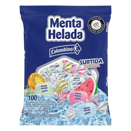 MENTA HELADA SURTIDA 100 UNIDADES