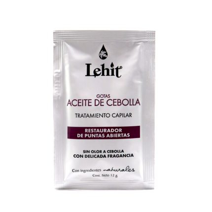 GOTAS CON ACEITE DE CEBOLLA LEHIT SOBRE