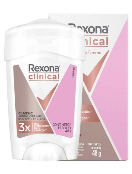 REXONA EN BARRA CLINICAL CLASSIC