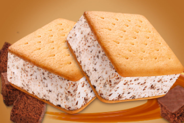 GALLETA DE HELADO DE BROWNIE